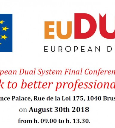 European Dual System Final Conference: A Fast-Track To Better Professional Training